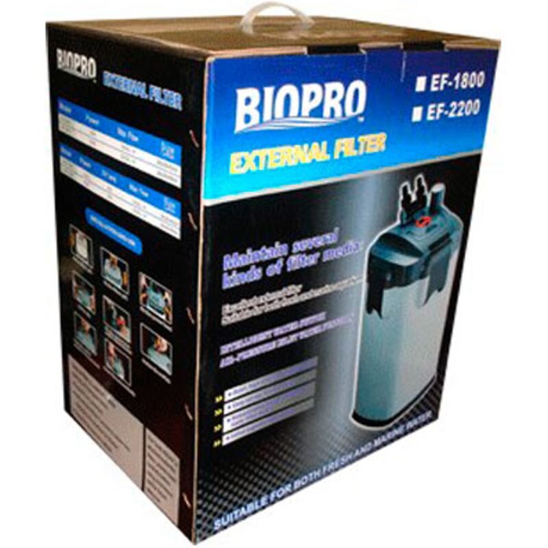 Filtro de canasta 2200 l/h 45 w