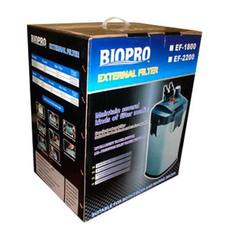 Filtro canasta uv 2200 l/h 45 w