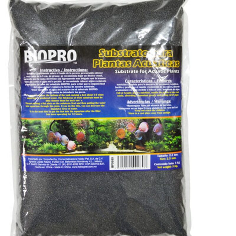 Substrato para plantas 5kg. Negro(5mm.)