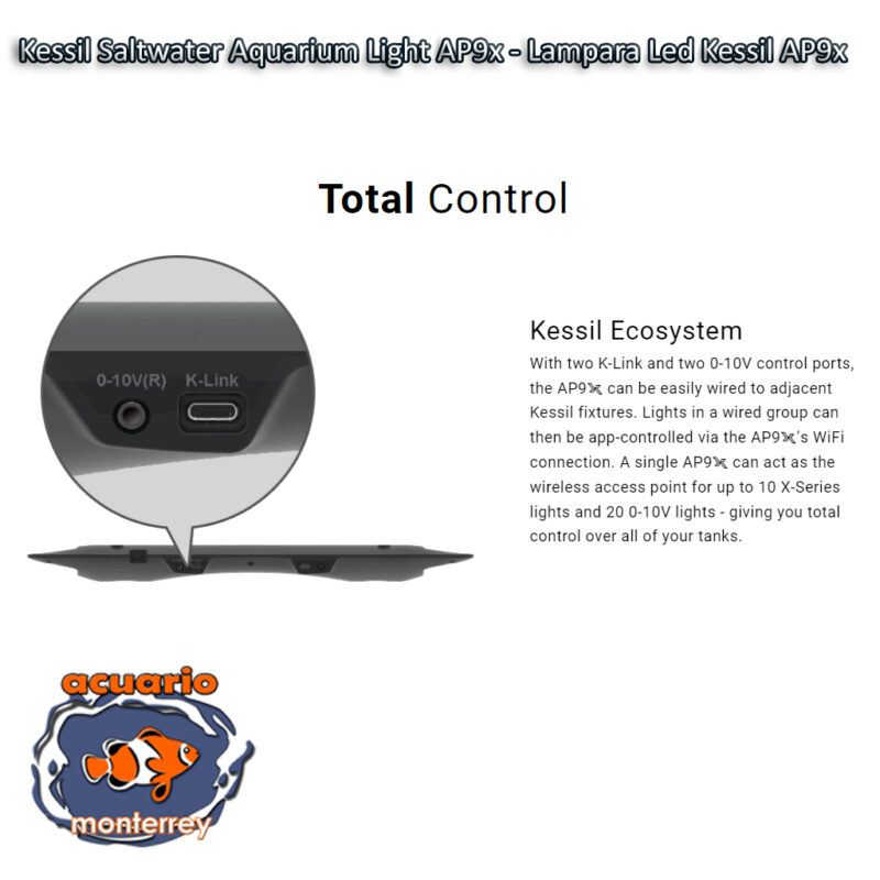 Kessil Saltwater Aquarium Light AP9x - Lampara Led Kessil AP9x